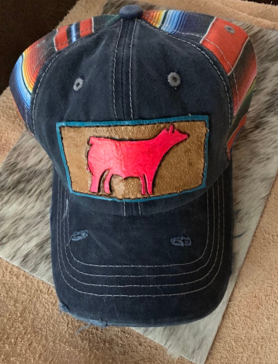 custom navy ball caps