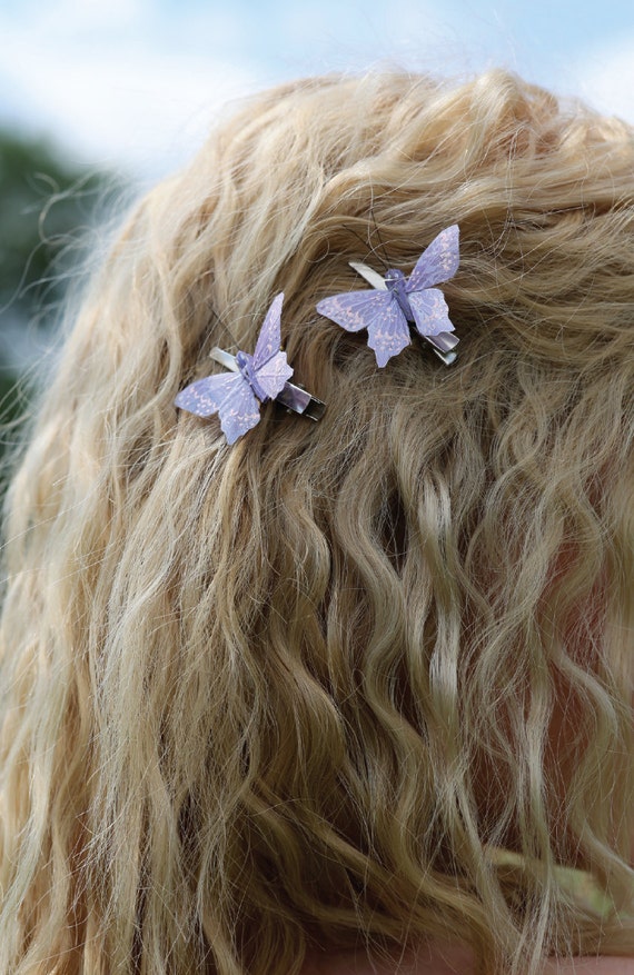Butterfly Hair Clips Boho Hair Accessory Boho Hair Clip Etsy