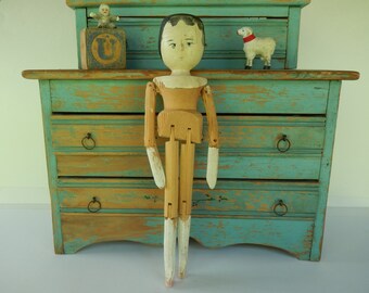 antique wooden dolls for sale