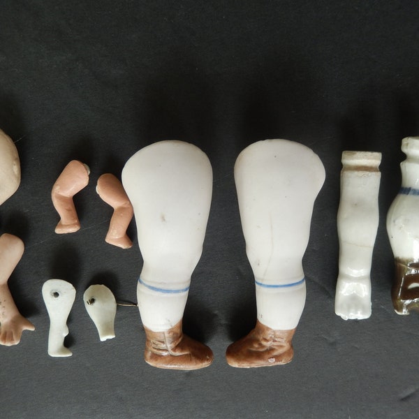 Bisque Doll Parts Etsy