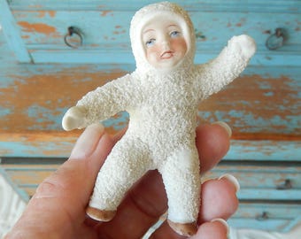 専用 ドイツアンティーク スノーベビー 3体ビスクドール スノーベイビー