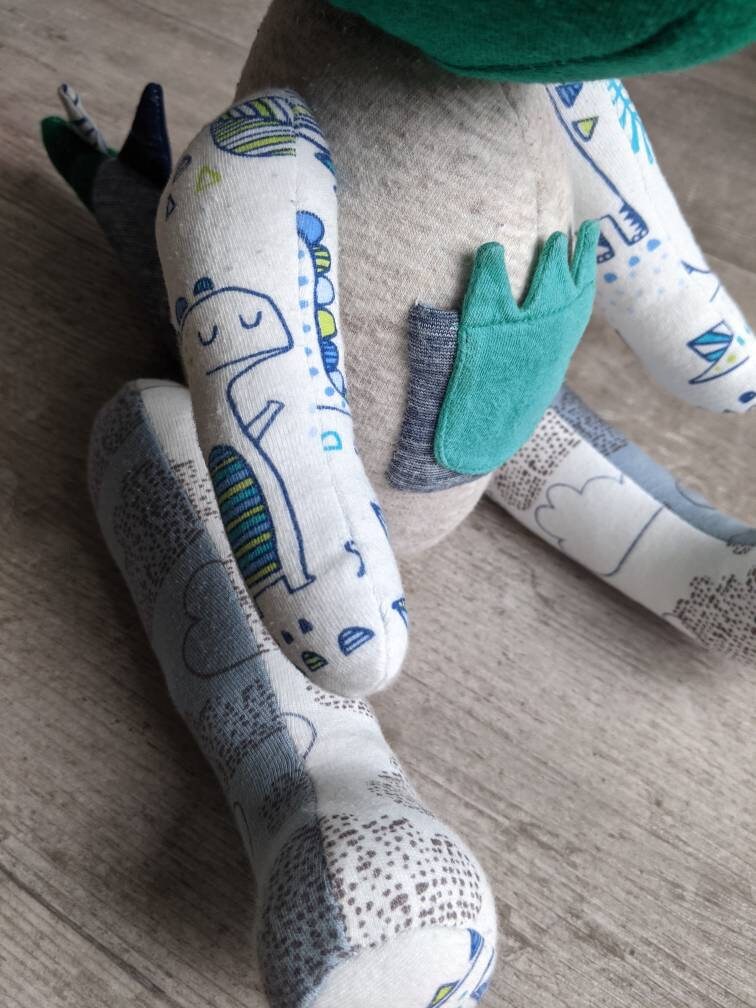 Keepsake stuffed animal made from baby clothes memory bear Etsy