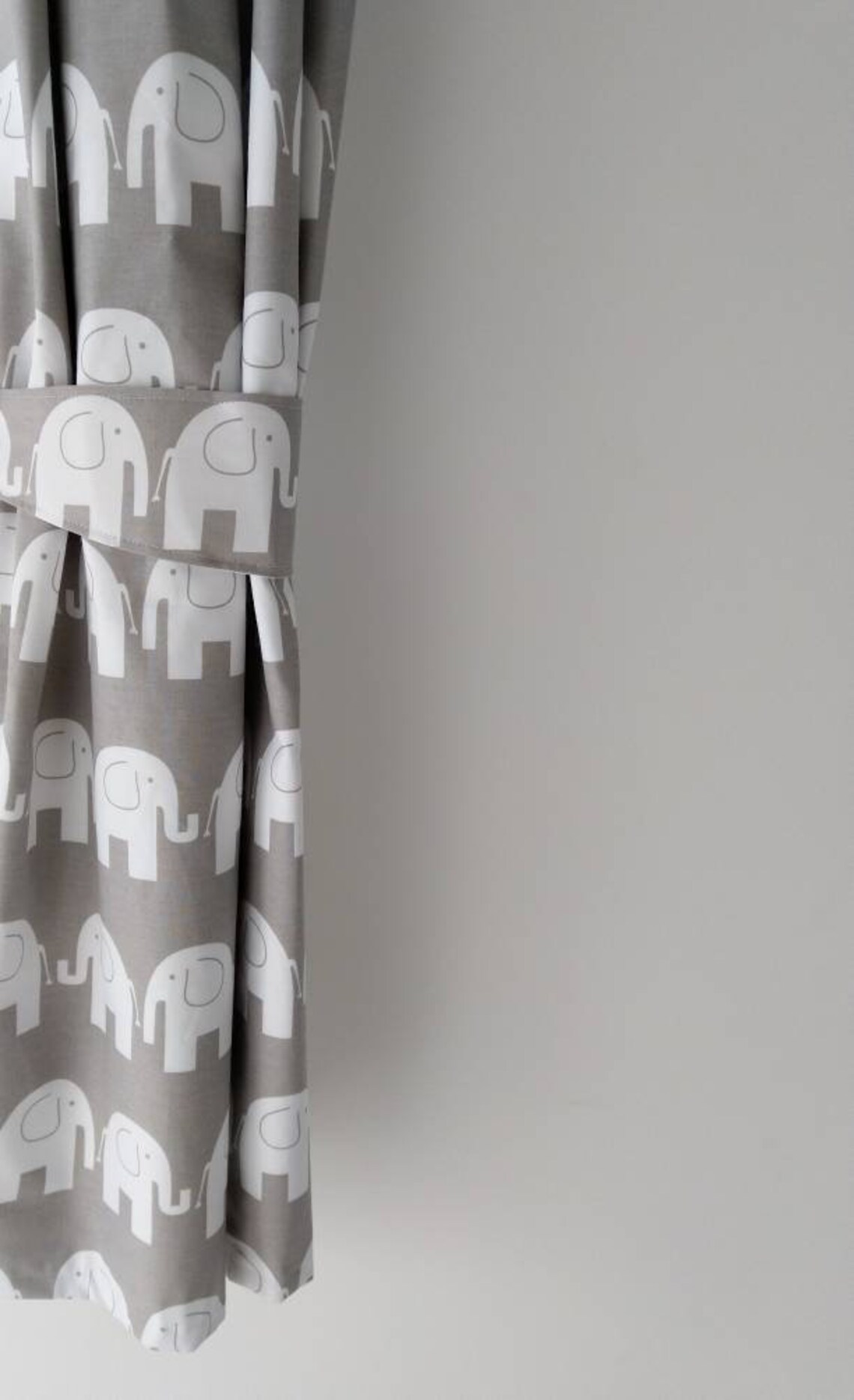 Elephant curtains nursery curtains baby's room curtains Etsy