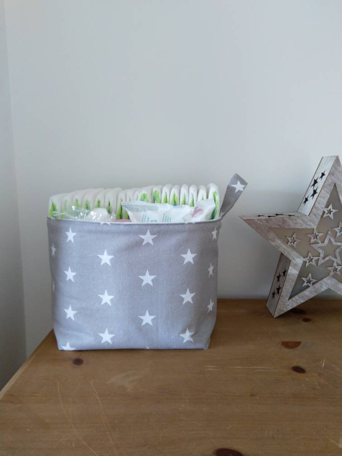 Nappy storage bag diaper caddy nappy bag holder diaper basket Etsy