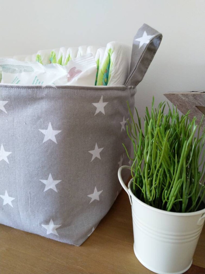 Nappy storage bag diaper caddy nappy bag holder diaper basket Etsy