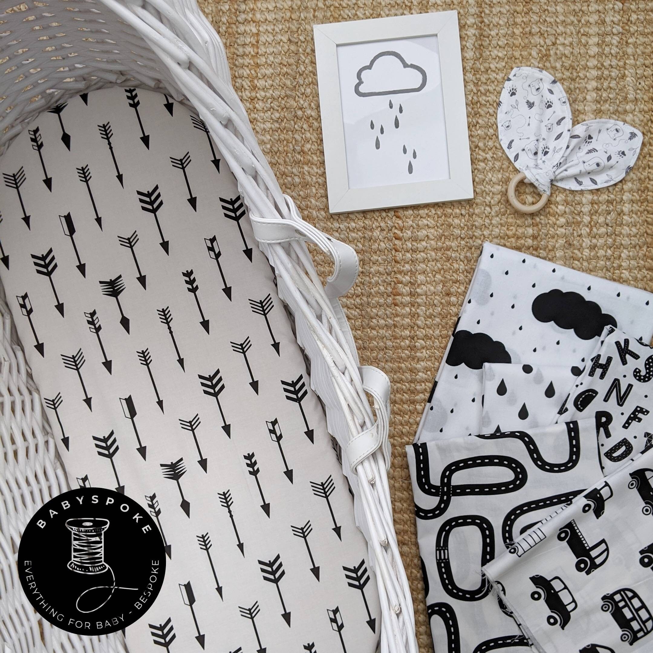 SALE Moses basket sheets fitted sheets Chicco Next Etsy