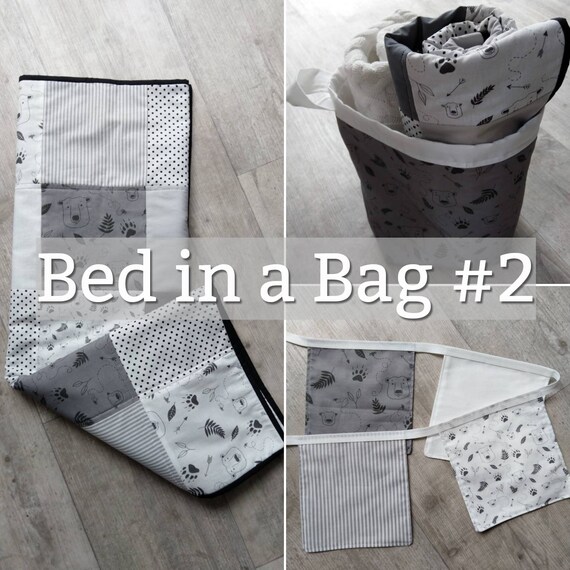 Bed In A Bag 2 Bedding Bale Baby Bedding Set Patchwork Etsy