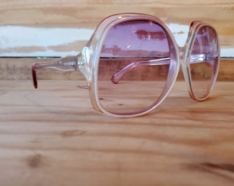 Gafas de sol, gafas de sol vintage, gafas de sol vintage de gran tamaño SOLAMENTE MARCOS, 70 gafas de sol pastel para mujeres, gafas de sol cuadradas grandes, nuevas gafas de stock antiguas