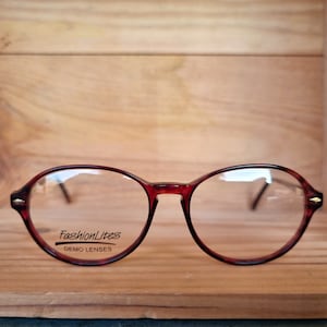 Red Vintage Glasses Frames - Etsy display picture 1