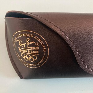 Vintage Sonnenbrillen, Vintage Original 90er Jahre Ray Ban - Bausch & Lomb Outdoorsman Schwarze Sonnenbrille, NOS nie benutztes Sammlerstück,Ray Ban Schwarz Bild 7