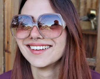 Antiguas gafas de sol de gran tamaño gafas de sol paramujer Antiguas gafas de sol de gran tamaño gafas de sol paramujer