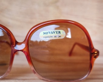 Vintage Sunglasses, Vintage Eyewear, Oversized Vintage 70's Women's Sunglasses, Large Square Boho Sunglasses, NOS Vintage Eyewear,Sunglasses
