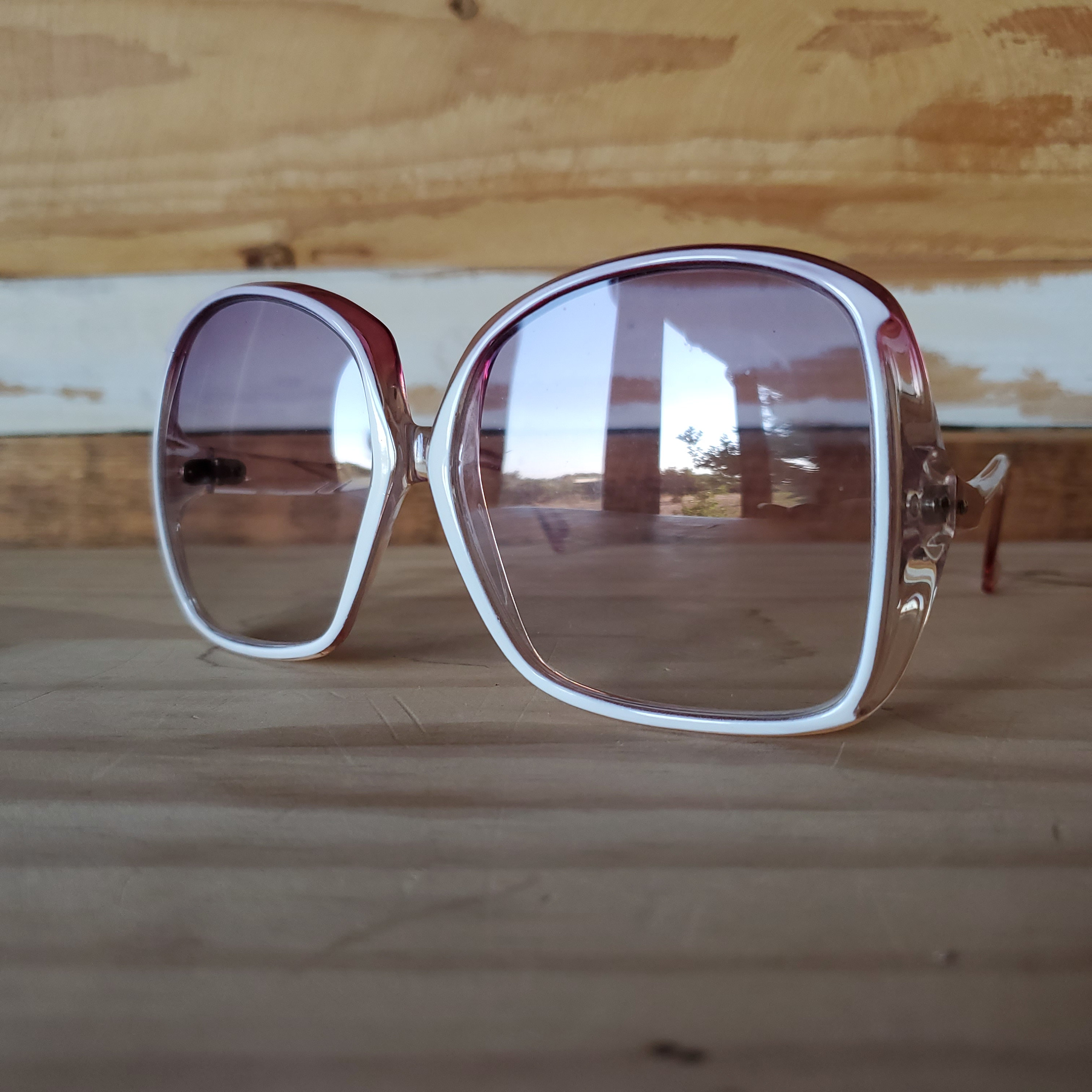 70s Oversize Square Sunglasses, Vintage Women Sunglasses 