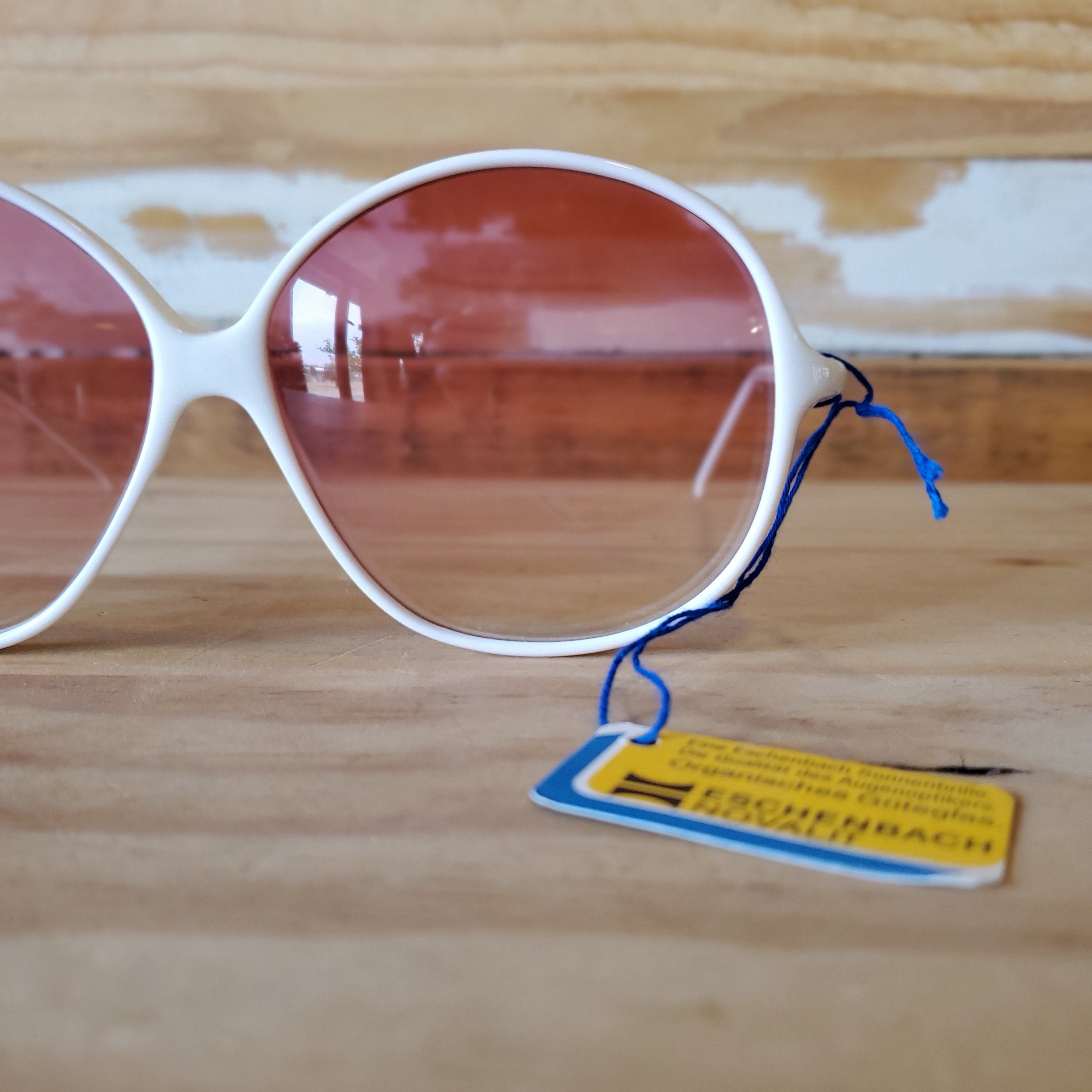 Vintage 1980’s Silhouette White Sunglasses,‎ Mod 70 Amazon.com: Oleitodh 60 Pack Adult White Sunglasses for Men  main image 3