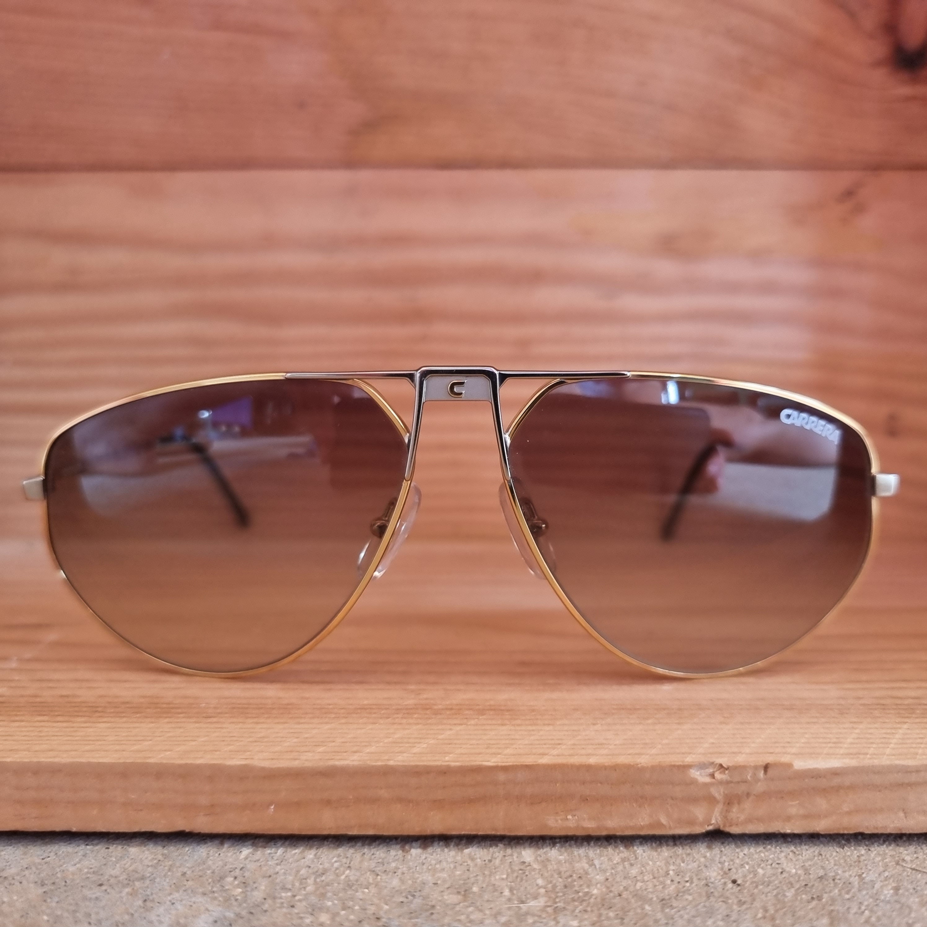 Vintage Carrera 5410 41 Sunglasses, NEVER USED Men 90s  display picture 3