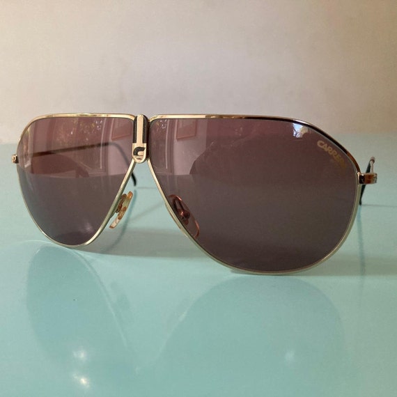 Vintage 80 s NOS Carrera Sunglasses Never Used Gold Aviator Men Sunglasses Vintage Sunglasses Men s Vintage Sunglasses Made in Italy Etsy Canada