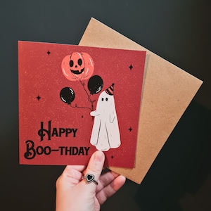 Happy Boo-thday Birthday Card