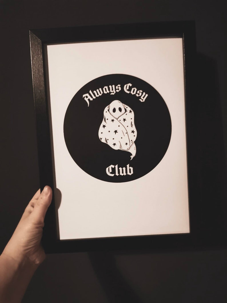 Always Cosy Club Spooky Print image 0