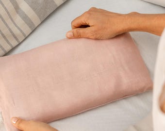 Therapeutic Heating Pillow Lavender Chamomile - Seed Cushion for Menstrual Pain and Muscle Tension - Hot/Cold Therapy - Aromatherapy