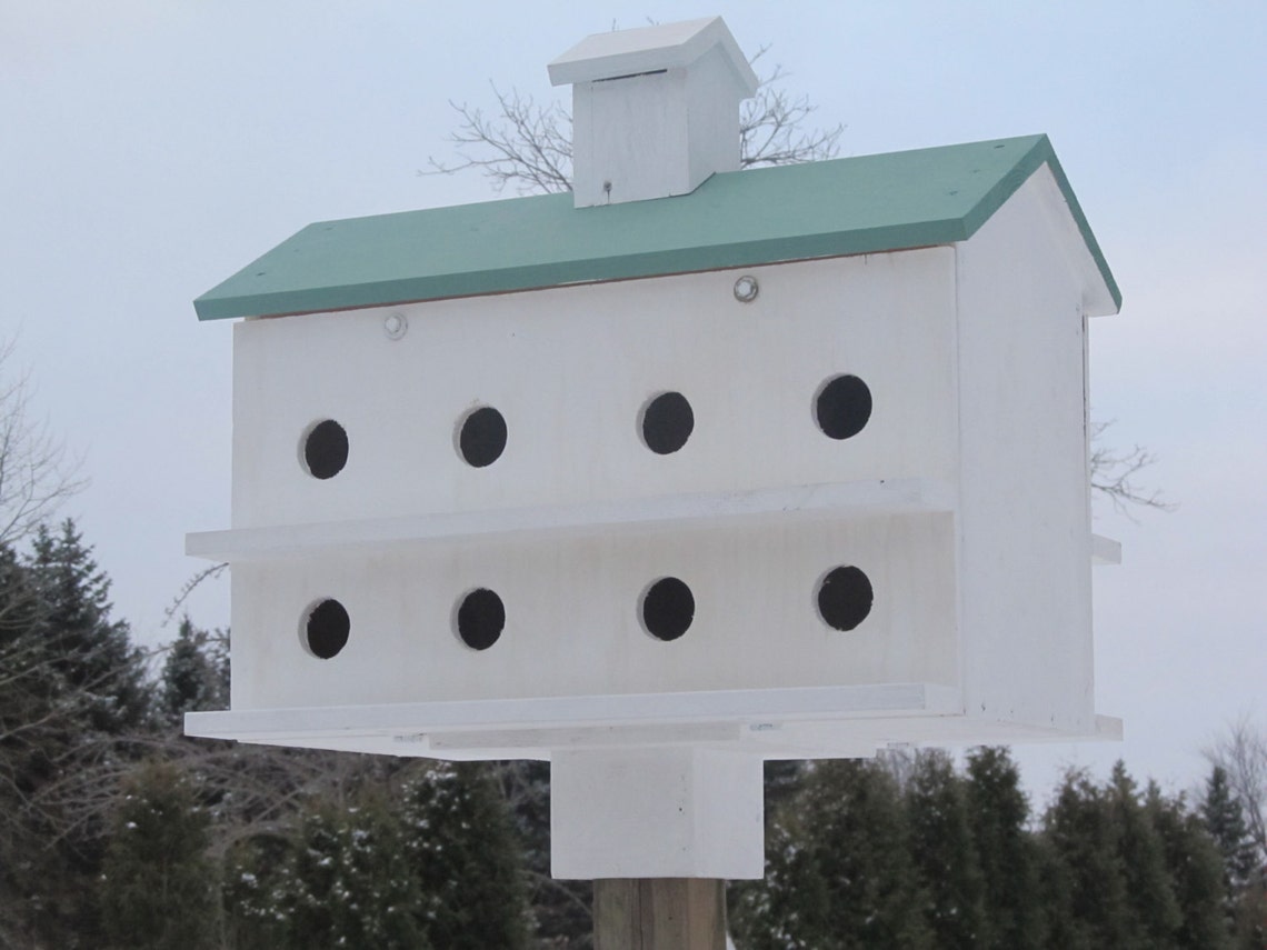 Purple Martin Birdhouse Etsy