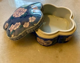 Porcelain Cherry Blossom Box