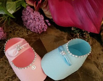 baby shower shoe favors