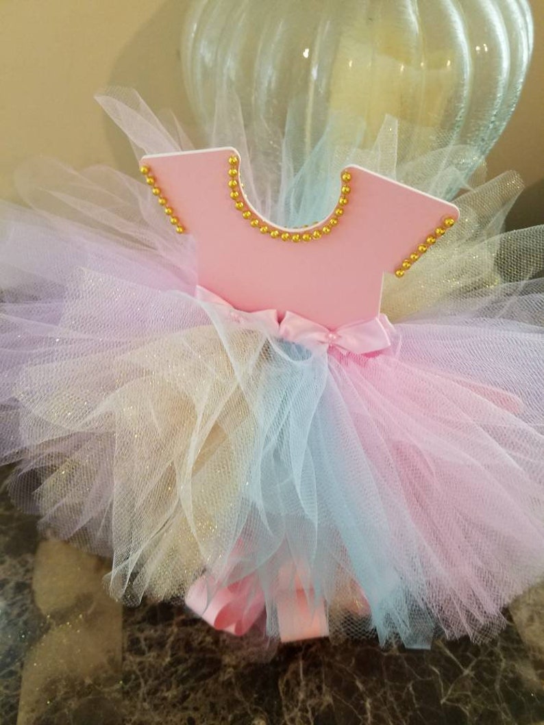 baby dress centerpiece