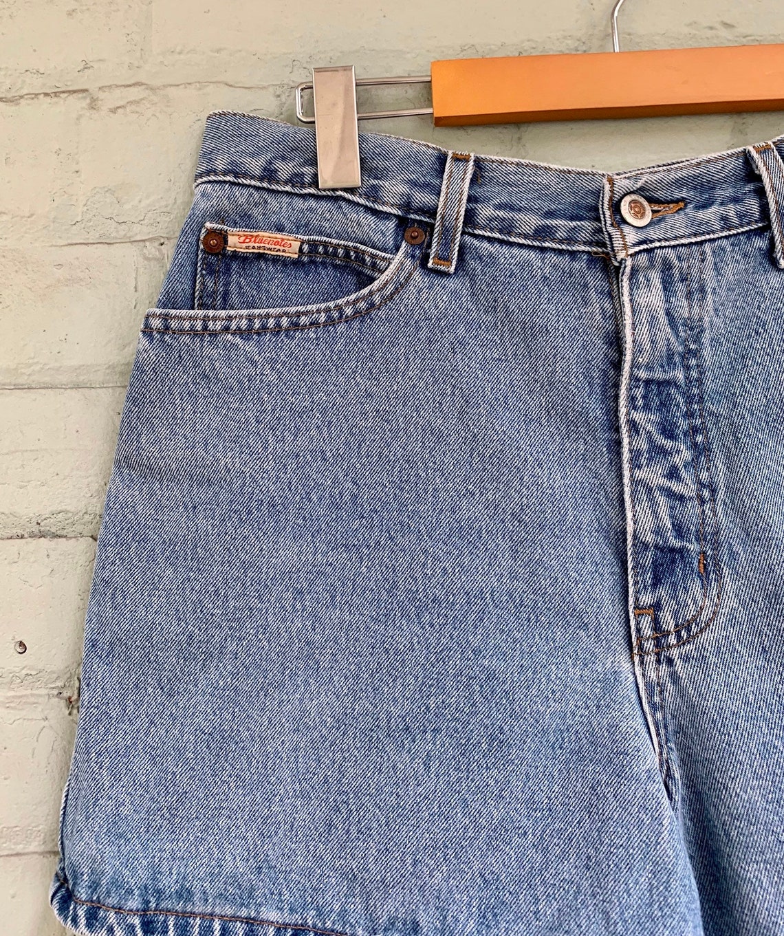 Vintage 1980s mom jean shorts / 80s denim high rise shorts / | Etsy