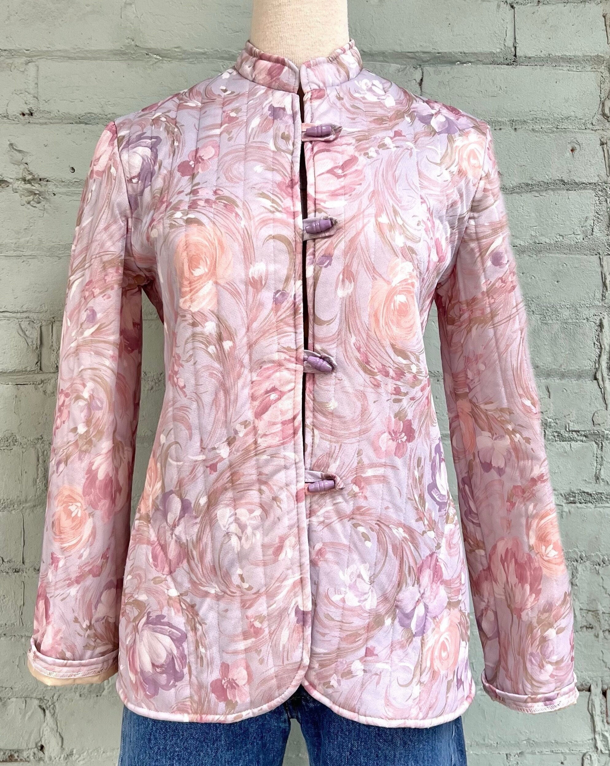 ノーカラージャケット Santa Monica - vintage quilting china mandarin jacket Santa Monica - vintage quilting china mandarin jacketの通販