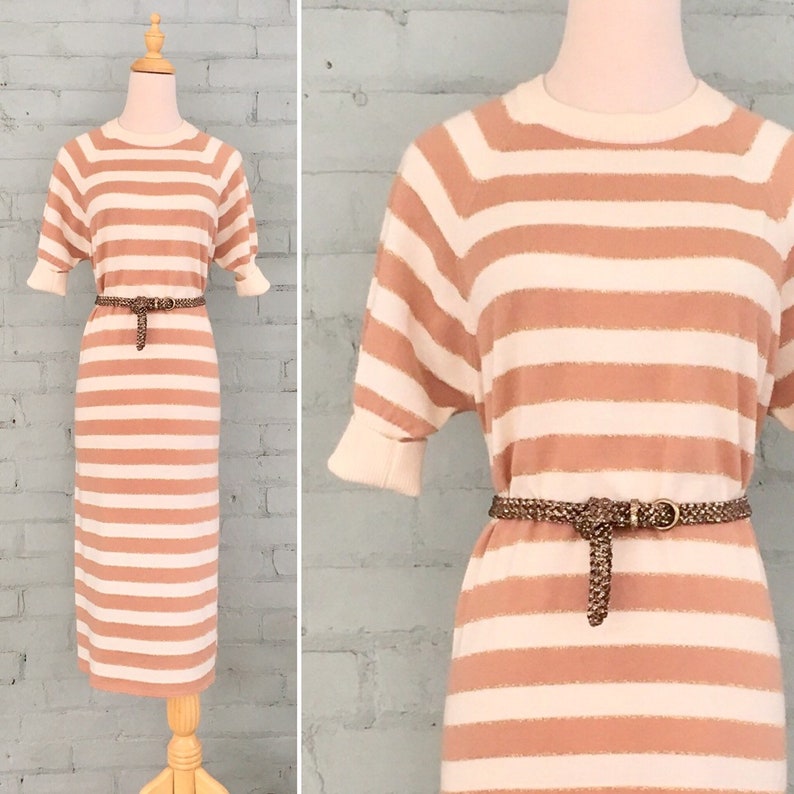 1980s sweater dress
