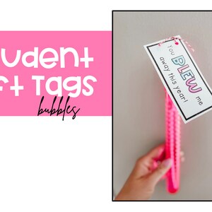 Student Gift Tags End of the Year Printable Tags