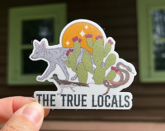 The True Locals Waterproof Vinyl Sticker