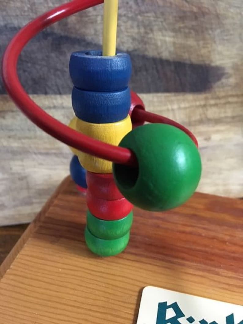 Bill Knapp/'s Bead Maze Toy Vintage Memorabilia from Restaurant