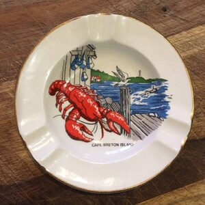 Weatherby Hanley Royal Falcon Ware Ashtray - Cape Breton Island - Canada