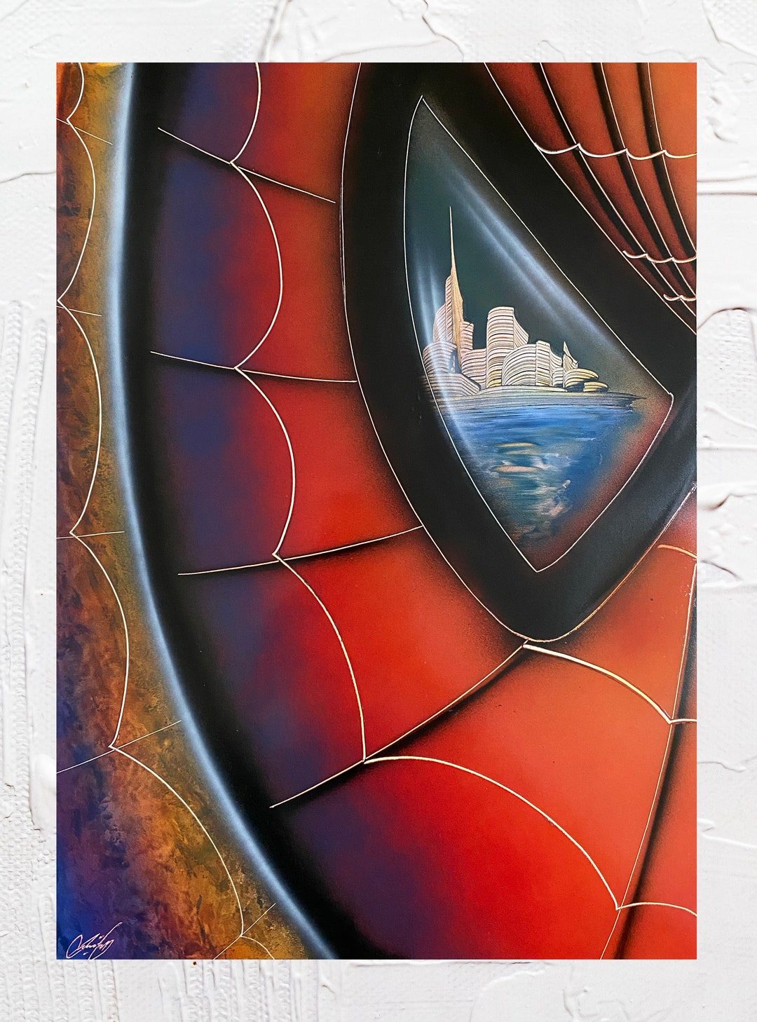 Spiderman Spray Paint Art - Etsy