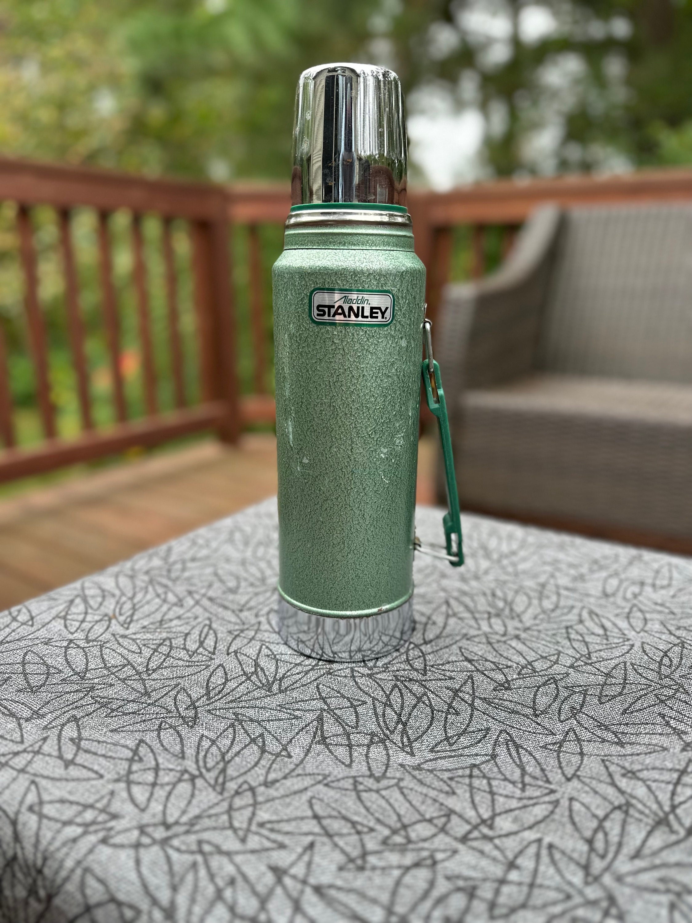 Vintage Stanley PMI Lunch Box Cooler & Vacuum Steel Thermos Bottle Combo Set