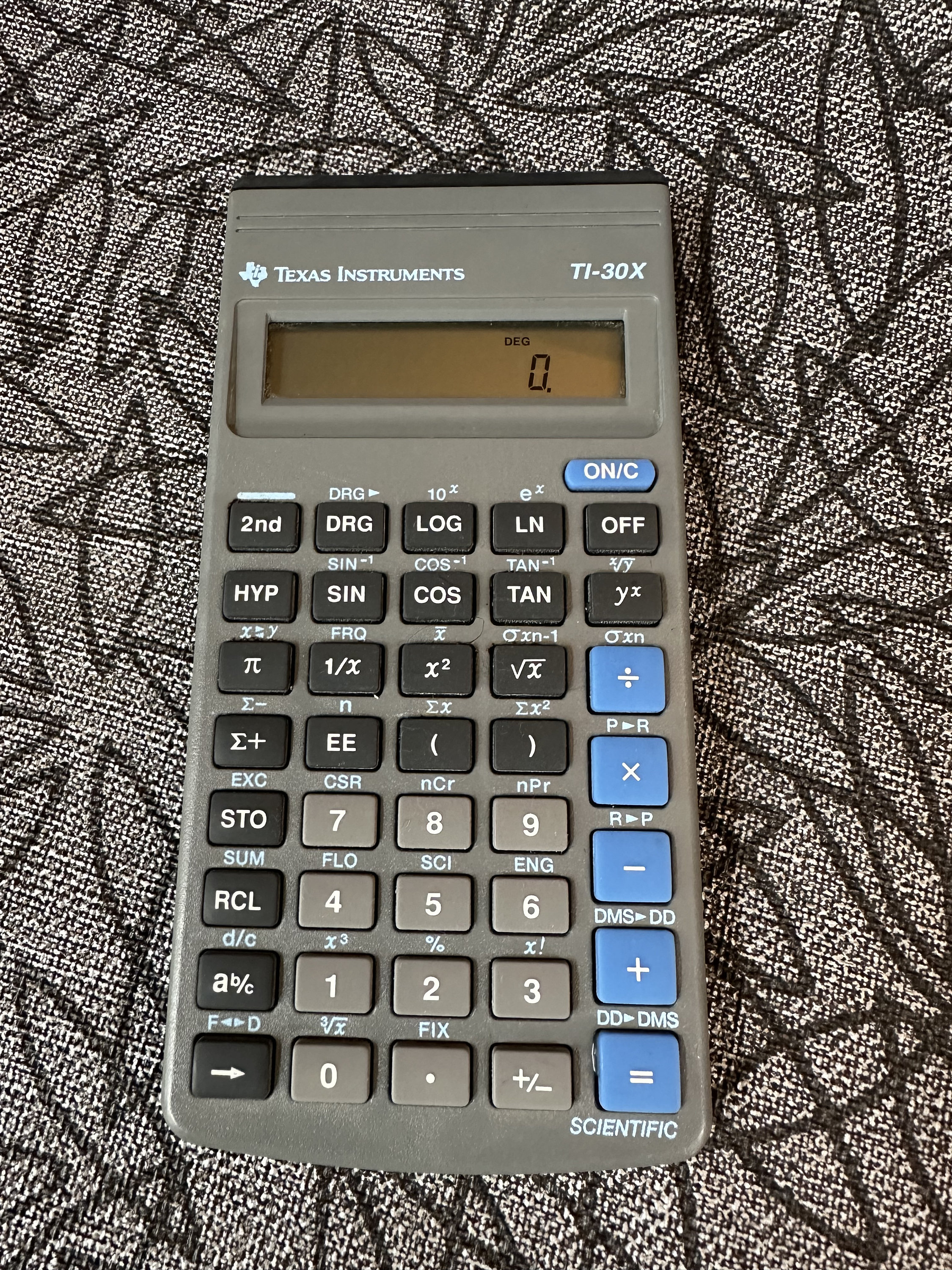 Ti 30x solar calculator sale