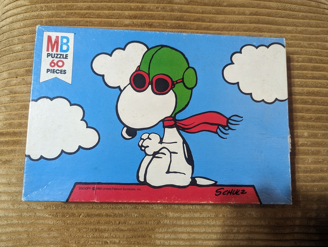 1965 Snoopy 60 Piece Puzzle Peanuts Series 4772-4 - Etsy