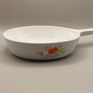 Corningware Wildflower Skillet (P-33-B)- 6.5 Inch - Set of 2, No lids