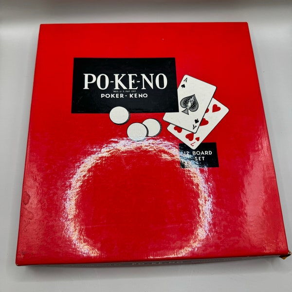 Po-Ke-No Poker Keno Set - Classic Gaming Fun