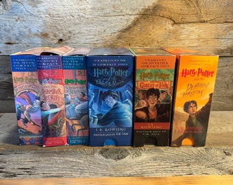 Harry Potter Unabridged CD Audio Book Sets - Choose Your Favorite from the Collection