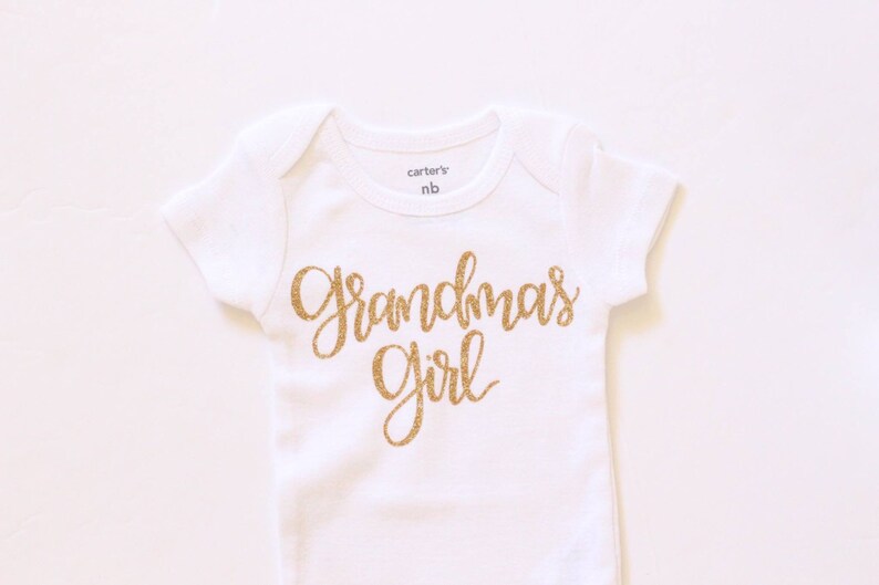 aunties bestie Shirt gold glitter bodysuit grandmas bestie baby girl Grandmas girl Baby girl clothes