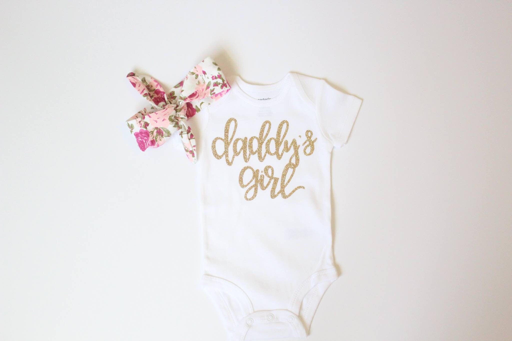 daddy's girl newborn outfit