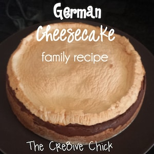 German Cheesecake Recipe ~ with Instructions for homemade cheese / Quark - German Family baking Recipe! Delicious! INSTANT download! PDF DIY