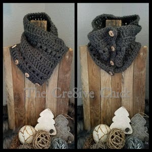 Crochet PATTERN Outlander fan Cowl Scarf, Versatile Design, worn different ways, slouchy, comfy INSTANT download Pdf Great DIY gift image 6