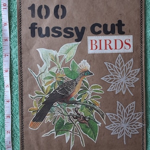 100 pingelige Schnittvögel Dekorationen Scrapbooking Kartenherstellung Junk Journal