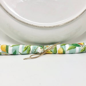 Reusable Extra Large Bowl Cover, Lemons