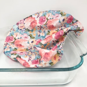 Reusable 8&quot;x8&quot; Pan Cover, Lovely Floral