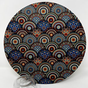 Reusable Extra Large Bowl Cover, Tiled Medallions