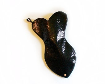 Black Cat Christmas Stocking Personalized - Sequins Christmas Stockings For Cats and Dogs, FREE SHIPPING